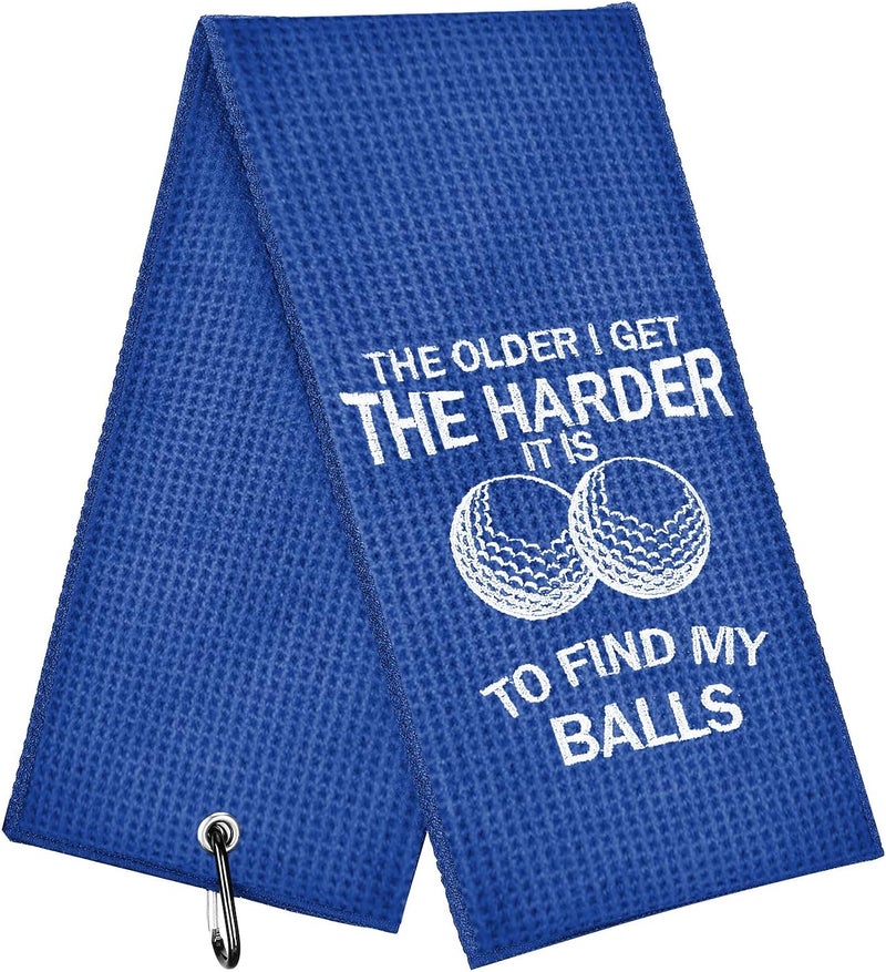 Amitrely Funny Golf Towel, Marsters Tournament, Funny Golf Towel for Golf Bags with Clip, Golf Gift for Men Husband Boyfriend Dad, Birthday, Cristmas Gifts for Fan (Wb2) - Image 1
